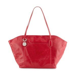 HOBO Red Leather PATTI Bag + Dustbag
